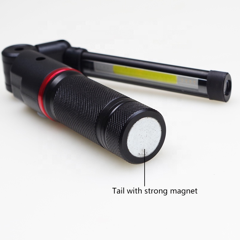 Multi-Functional USB Rechargeable Portable Work Lamp Flashlight Bright COB Magnetic Inspection Light led working light for Car