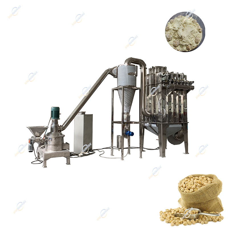 Industrial Lotus Flower Seaweed Rice ACM Cocoa Shell Extra Fine Powder Grinder Pulverizer Machine