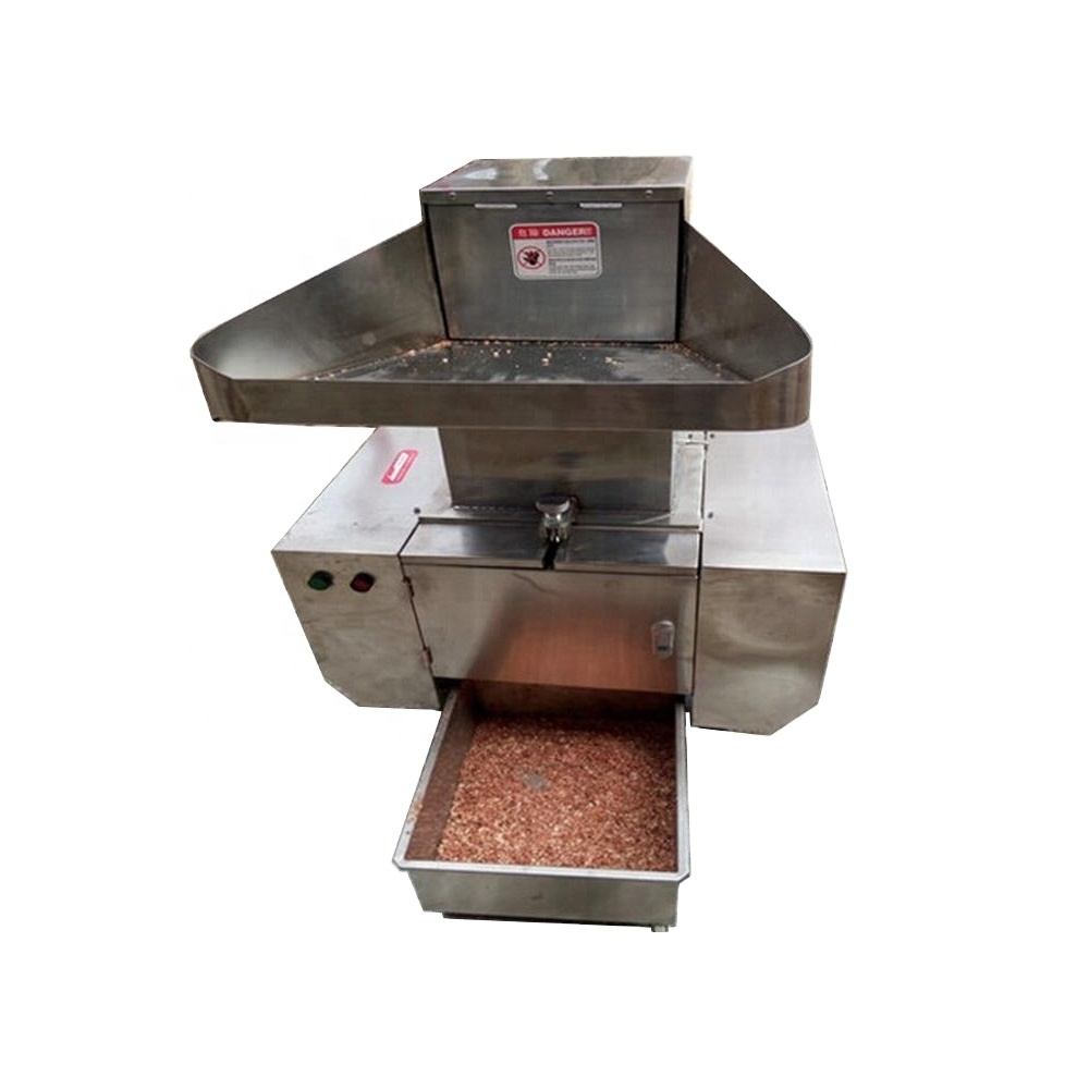 cattle duck dog pig chicken cow beef animal meat bone paste making grinder grinding crusher crushing machine