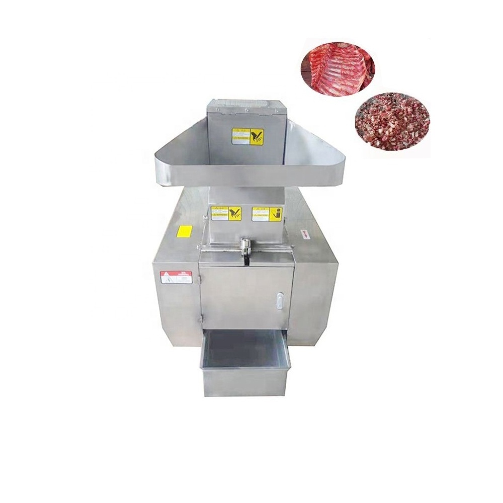 cattle duck dog pig chicken cow beef animal meat bone paste making grinder grinding crusher crushing machine