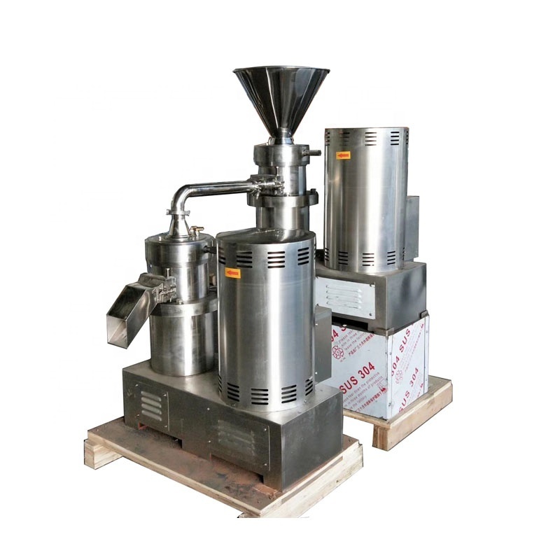 Best Price 100 kg/h Food Processing Machinery Nut Grinding Peanut Butter Colloid Mill Machine for Sale