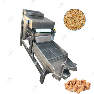 China Pine Cashew Macadamia Nut Walnut Hazelnut Almond Peanut Granulate Cutting Chopping Machine