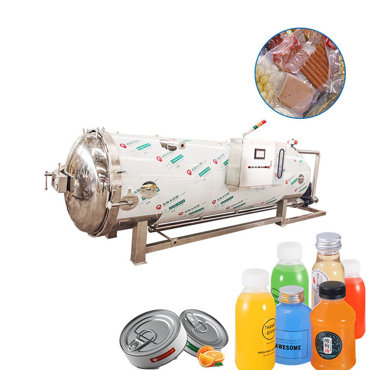 China Manufacturer 200L Carbon Fiber Mini Small 150 liter 100 liter Horizontal Autoclave For Canned Food