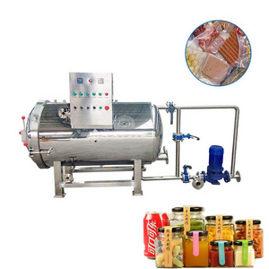 High Quality Pouch Bottle Plastic Bag Sterilization Machine/Retort Autoclave For Mushroom Cultivation Sterilizer