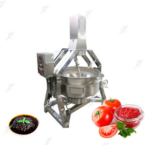 Widely Used Large 500 500 L Gas Electric Steam Fruit Strawberry Jam Cooking Jacket Kettle