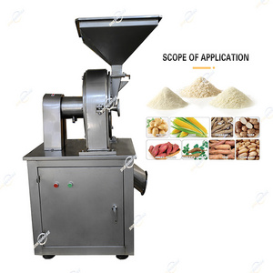 Stainless Steel Cassava Corn Seed Grain Maize Rice Oat Wheat Fine Mill Flour Powder Grinder Making Grinding Milling Machine