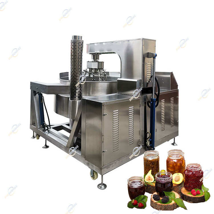 100 l Steam Jacketed Kettle With Agitator Stirrer Sugar Cooking Jacketed Kettle