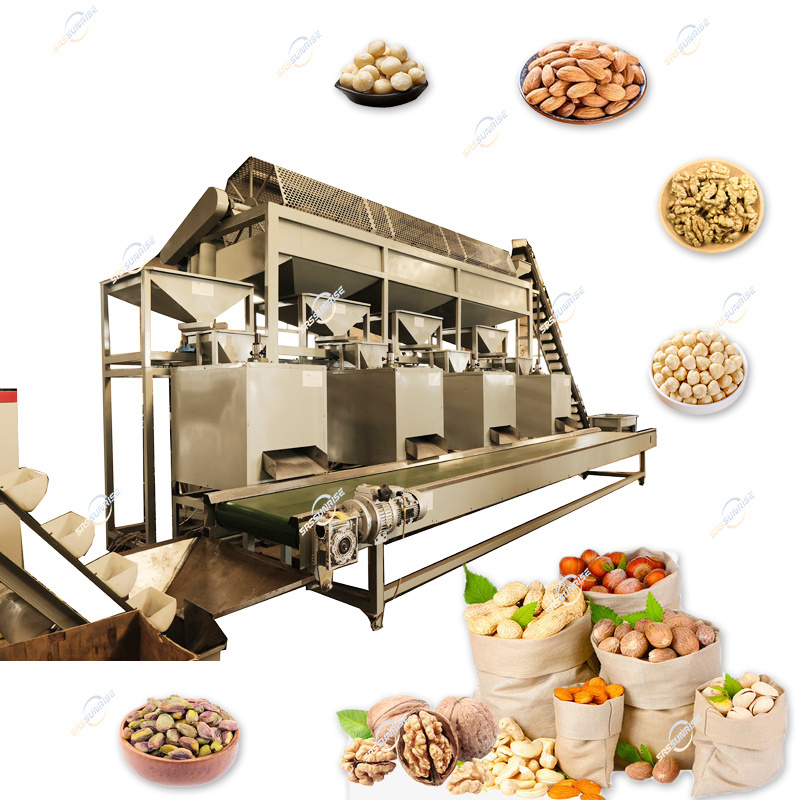 Butter Paste Plant Production Line Sesame Almond Hazelnut Pistachio Macadamia Nut Walnut Peanut Processing Machine