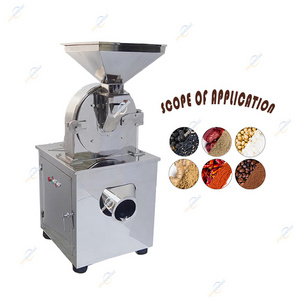 Industrial Knife Dry Kava Root Cocoa Salt Coffee Bean Sugar Spices Powder Making Grinder Grinding Machine