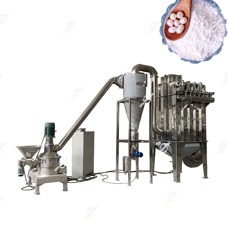 Super Fine Mushroom Powder Magnesium Acryl Toner SIO2 Powder Making Grinder Grinding Machine