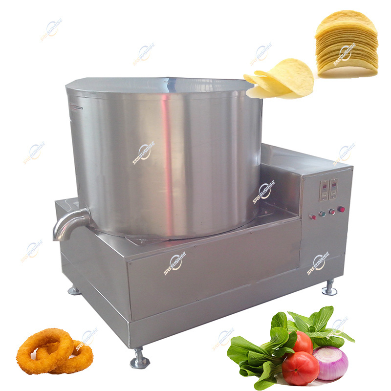 Commercial Centrifugal Oil Removing Spinner For Chips Snacks Small Fried Food Deoiling Machine