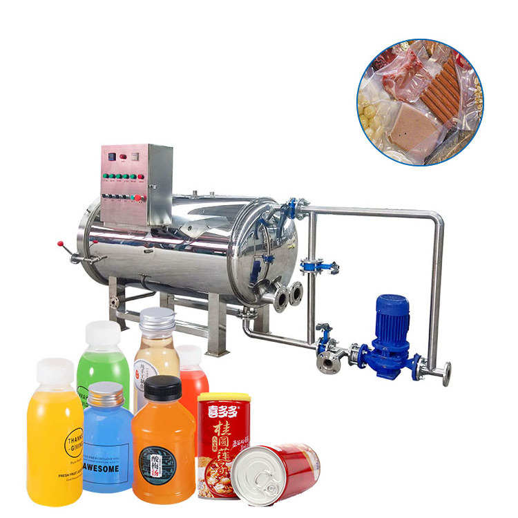 High Quality Pouch Bottle Plastic Bag Sterilization Machine/Retort Autoclave For Mushroom Cultivation Sterilizer