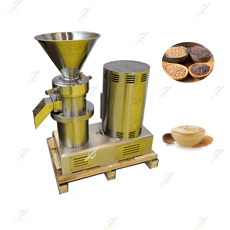 Industrial Vertical Colloid Mill 130 Peanut Butter Colloid Mill Machine 11 Kw Electrical Grinder