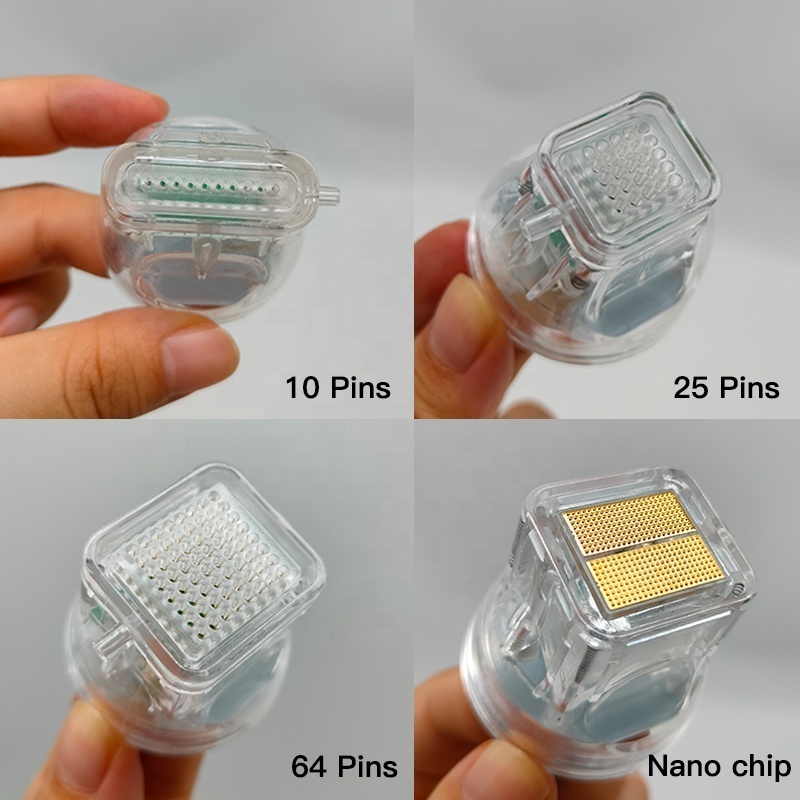 Wholesale 10/25/64/Nano Pins needling Disposable Fractional Rf Micro Needle Cartridges for RF Fractional Machine