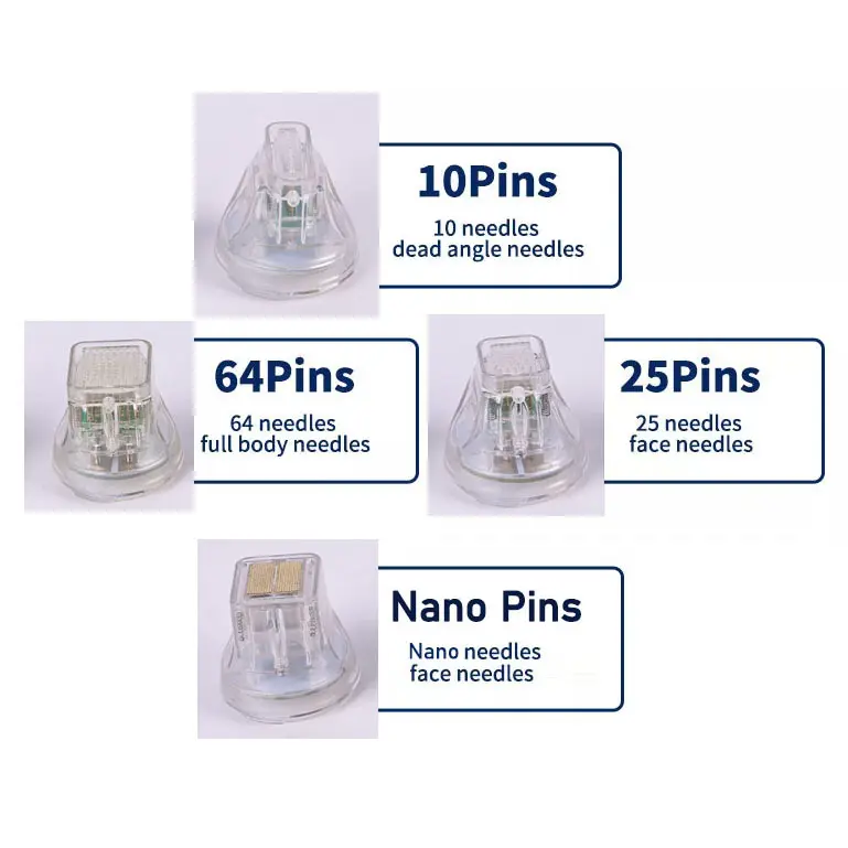 Wholesale 10/25/64/Nano Pins needling Disposable Fractional Rf Micro Needle Cartridges for RF Fractional Machine