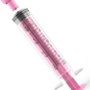 CE Durable Sterile 5ml 10ml plastic dispensing Individually luer slip/lock baby oral feeding syringe for medicine