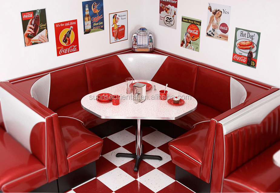 Retro booth seating discount