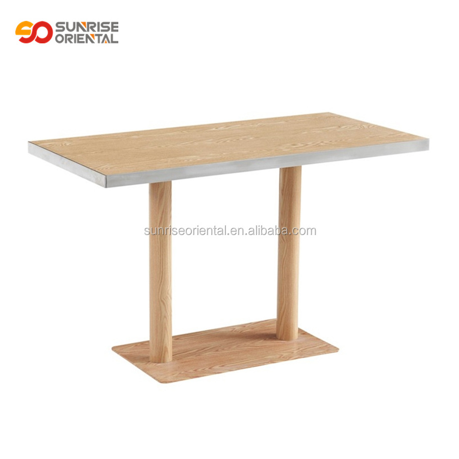 high quality cafeteria table used modern table restaurants Guangzhou factory