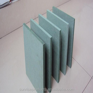 Medium Density Fiberboard18mm raw mdf board plain mdf board Moisture proof green mdf board