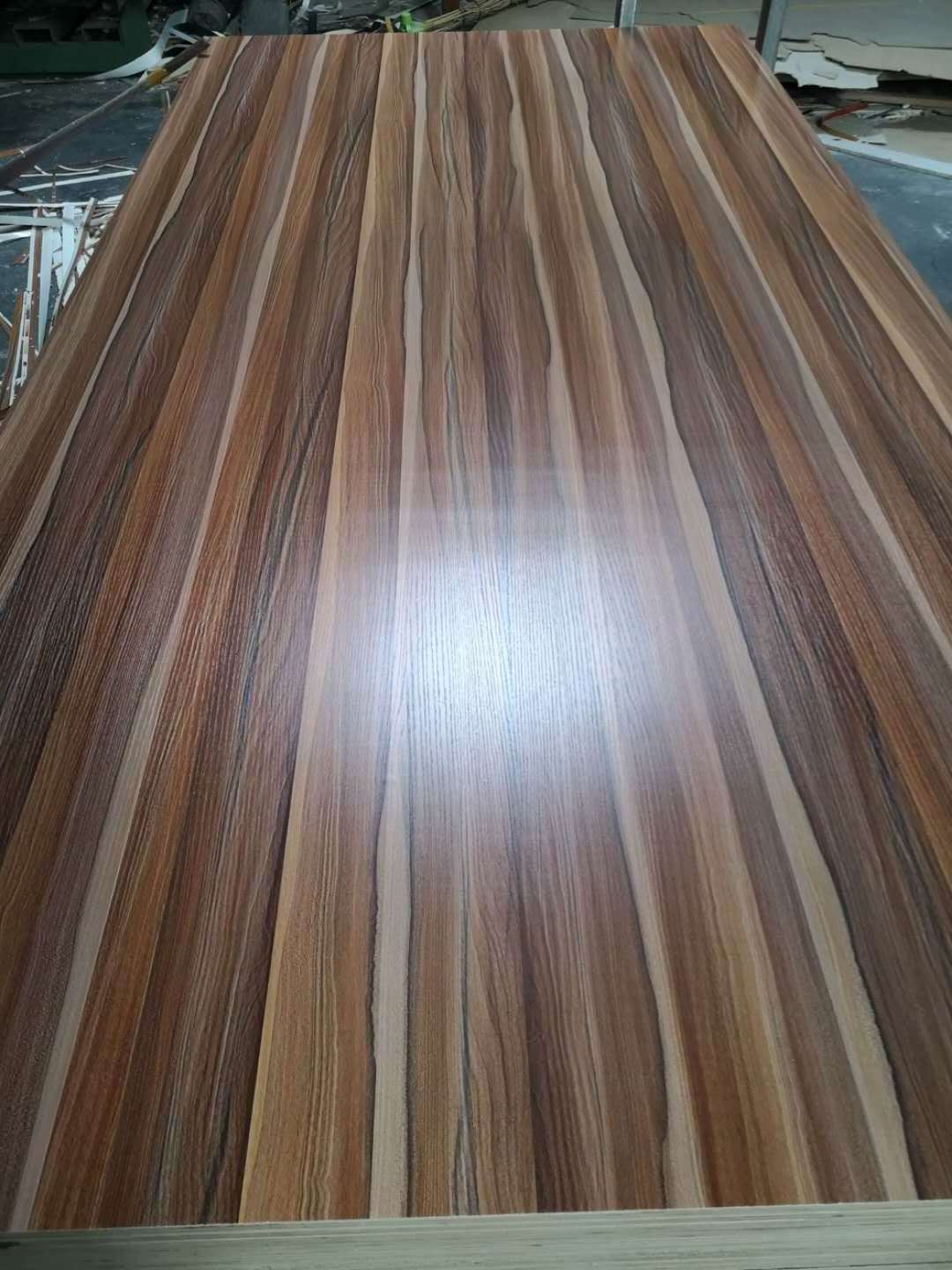 Melamine Laminated plywood or MDF OR PB for furniture making and decoration