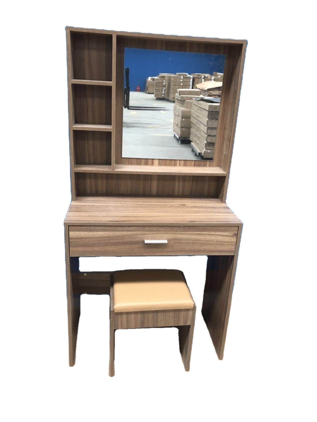 Vanity Set with Stool and Mirror black dressing table with lighted mirror and drawers