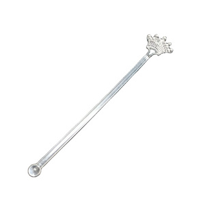 SP2216 Wholesale honey stir stick, BPA-free plastic coffee clear stir Stirring Rod