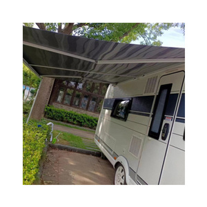 Waterproof Retractable Arms Caravan Awning Motorized RV Camper with Adjustable Support Legs 4WD China Supply Made of Aluminium