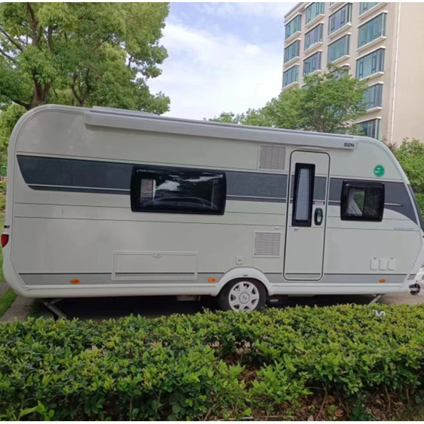 Hot Sale Logo Printed Caravan Motorhome RV Accessories Waterproof Aluminium Awning with Strong Spring Retractable Arms