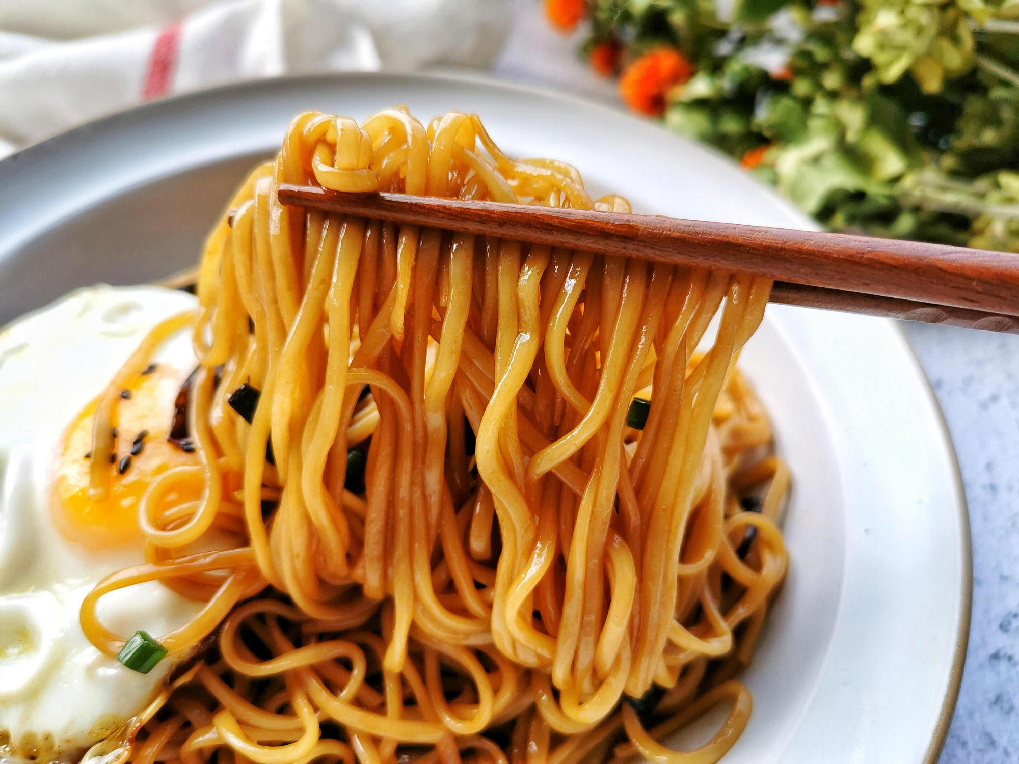 Non-fried Low Carb Fresh Ramen Noodles Instant japanese noodles