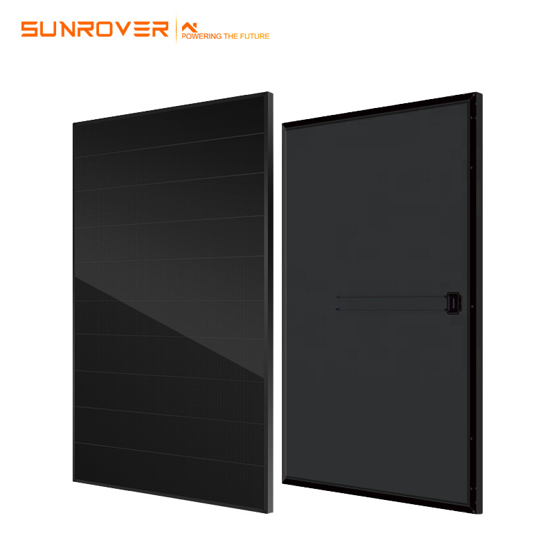 All black Hyundai solar panel shingled panels 550w 400w 405w 410w 415W solar panels 400 watt