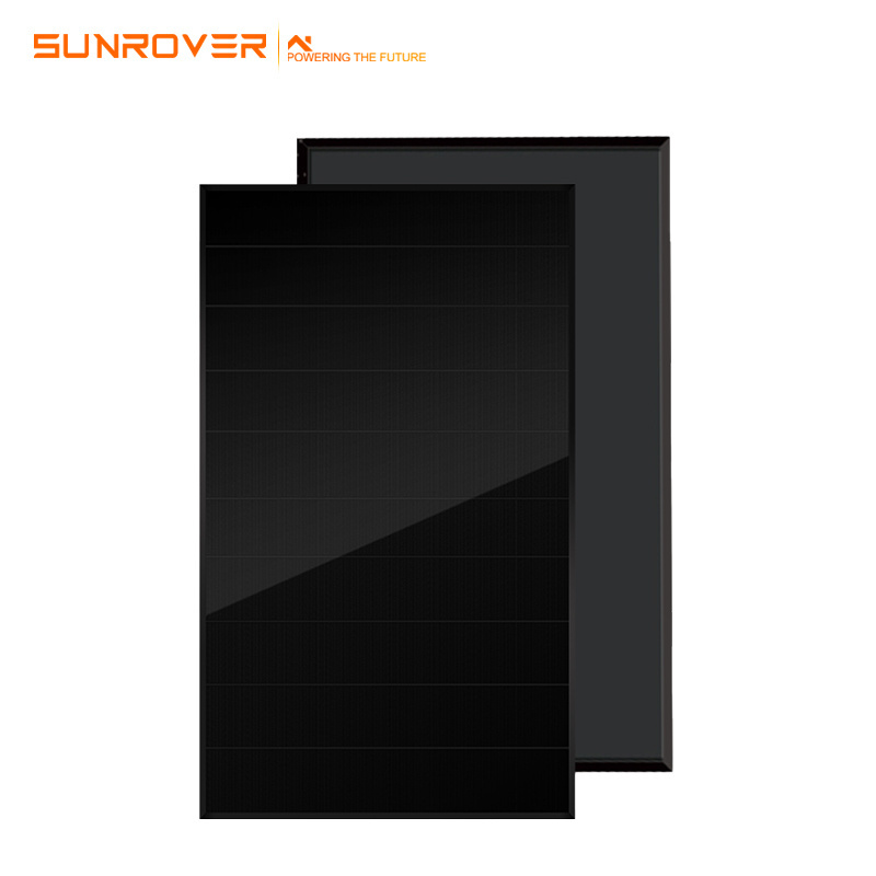 All black Hyundai solar panel shingled panels 550w 400w 405w 410w 415W solar panels 400 watt