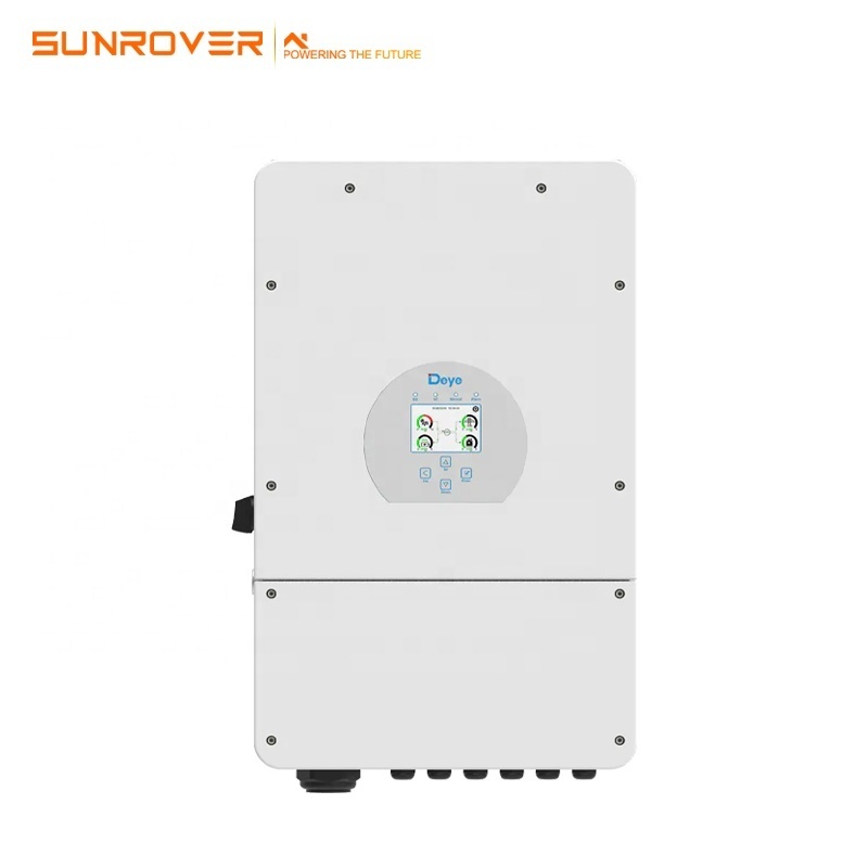 Deye 10KW inverter hybrid off grid gel battery solar energy storage lithium battery 10kw solar system