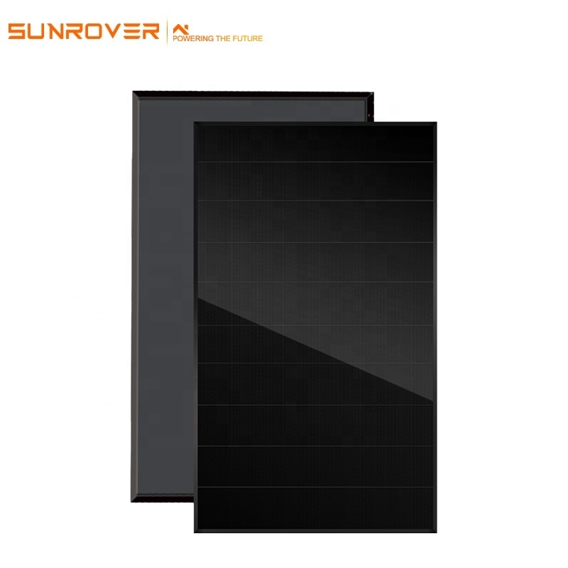 2023 wholesale price 560 watt solar panels high efficiency full black triangle shape solar panel  for Roof tiles