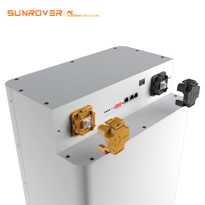 Sunrover Max Efficiency Stacked Lithium Battery 51.2V 280Ah 15Kwh Enhanced Capacity All Weather Lithium Battery From China