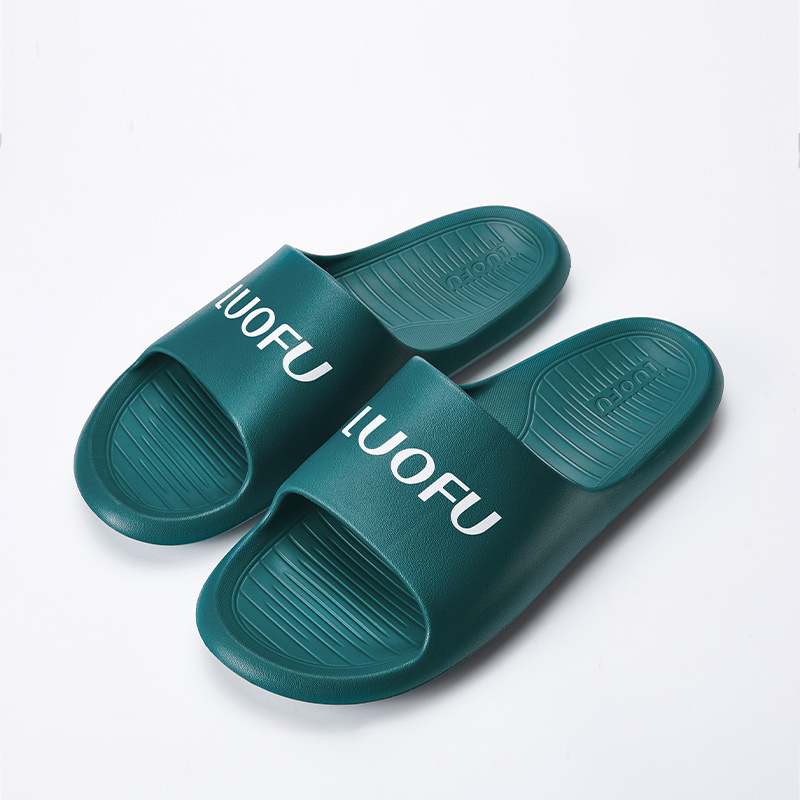 LUOFU custom EVA pumps slippers Sublimation summer Mules home shower slide slipper logo customized blank slipper