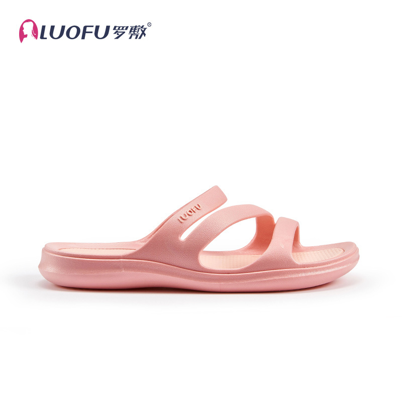 Luofu PVC lady strap Sandals Anti slip Wear resistant Casual soft Beach Shoes