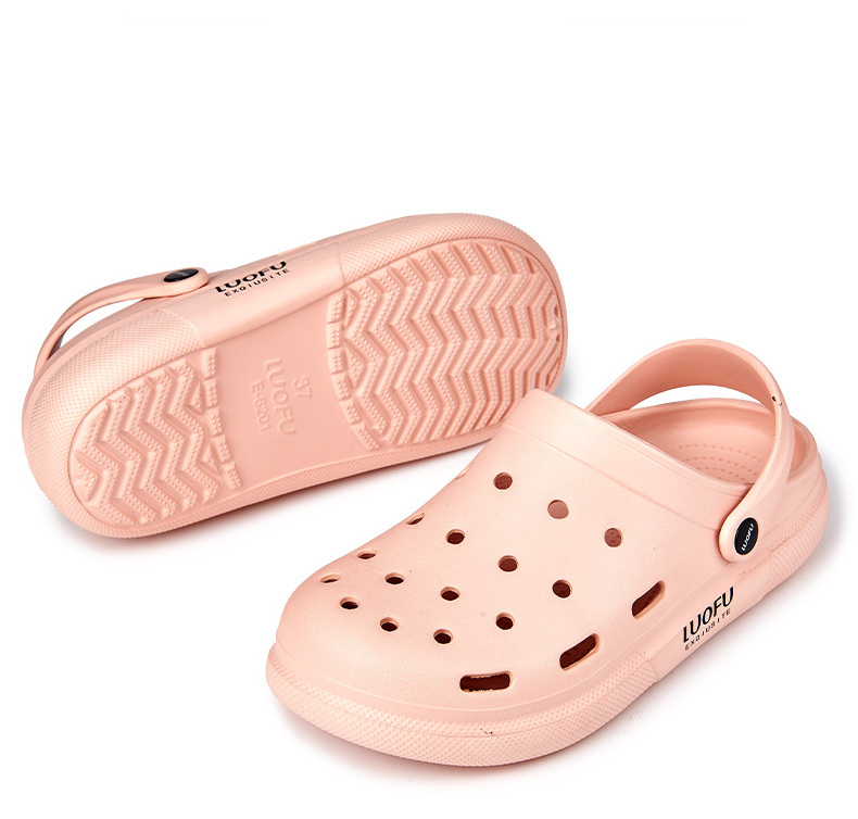 luofu EVA slippers garden shoes fashion couples clogs non-slip outdoor breathable waterproof sandals and slippers garden shoes