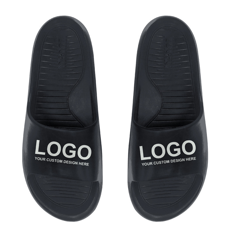 LUOFU custom EVA pumps slippers Sublimation summer Mules home shower slide slipper logo customized blank slipper