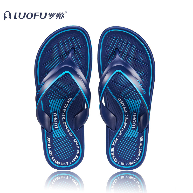 LUOFU shoes 2021 new design high quality footwear Summer Slides custom logo flip flop thongs wholesale