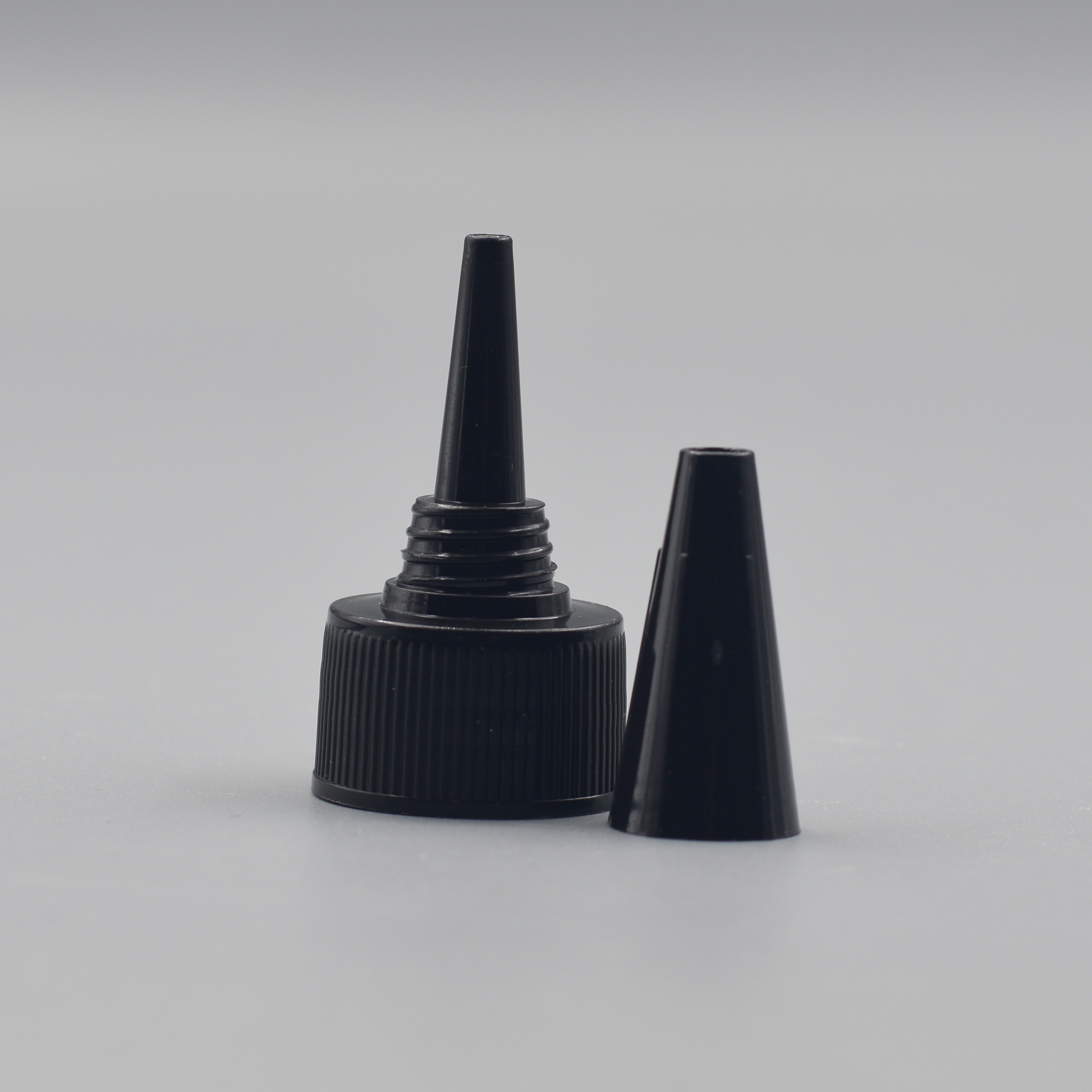 24/410 Long Nozzle Plastic Dropper Cap 18mm 20mm 24mm 28mm Squeezing Cap Ketchup Bottle Cap Glue Spout Bottle Lid