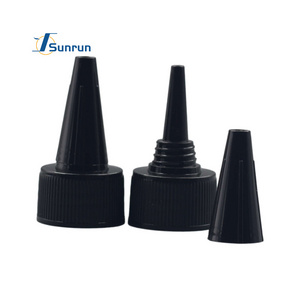 24/410 Long Nozzle Plastic Dropper Cap 18mm 20mm 24mm 28mm Squeezing Cap Ketchup Bottle Cap Glue Spout Bottle Lid