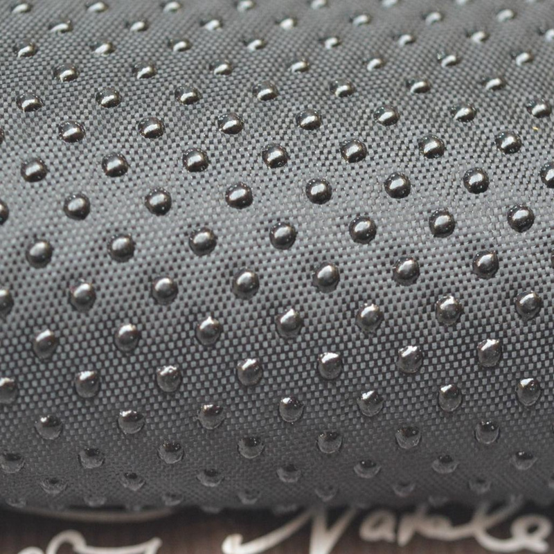 pvc silicone dot polyester cushion fabric cushion bottom anti slip fabric non slip fabric