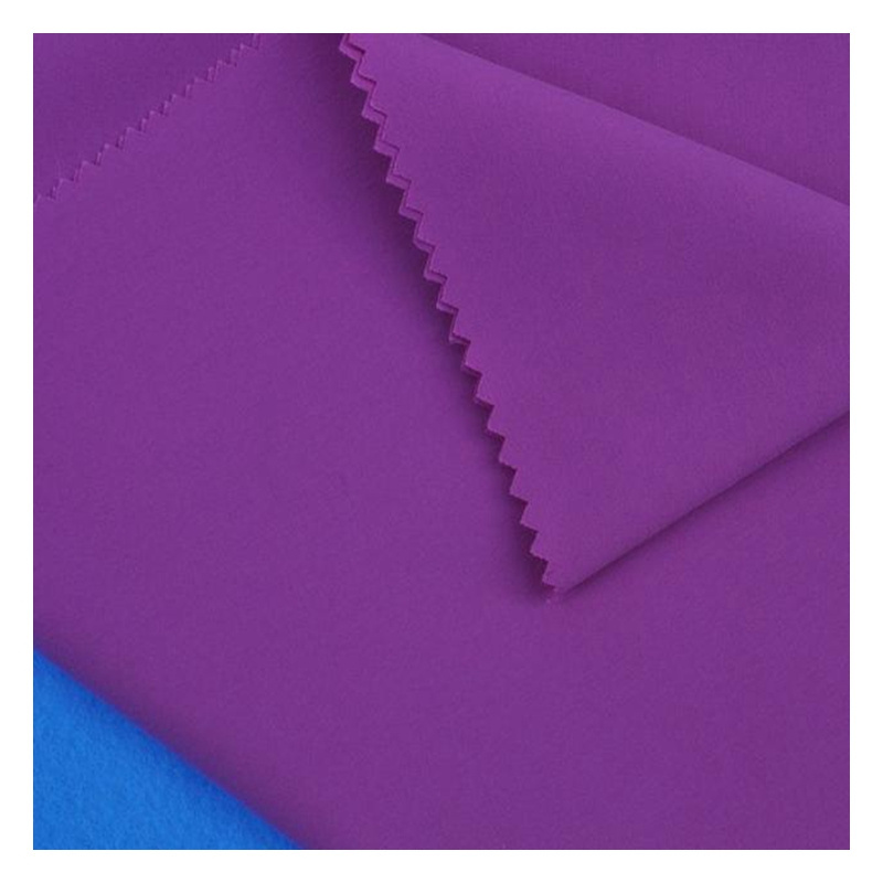 brushed polyester twill peach skin fabric micro fiber fabric beach short fabric