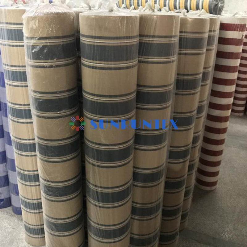 high quality yarn dyed good color fastness waterproof polyester tent fabric