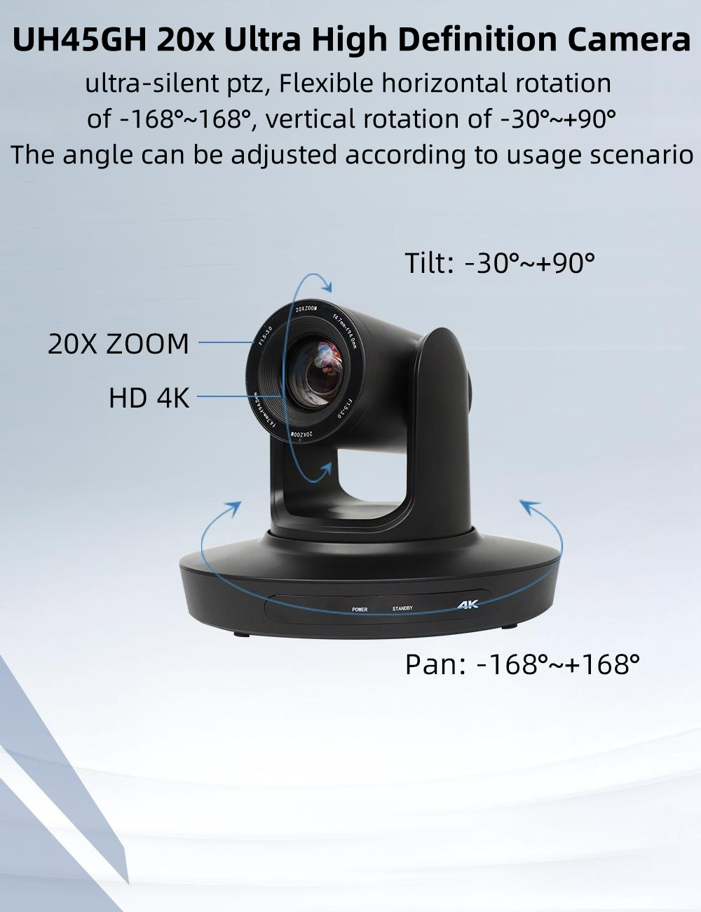 4k sdi networking devices ptz 4k ndi video conference ptz broadcast 4k camera ptz ndi uhd camera for live streaming