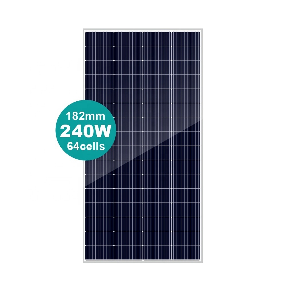 Top Quality Solar Photovoltaic Panels of Mono types panel 200W solar panel for residential energy storage system