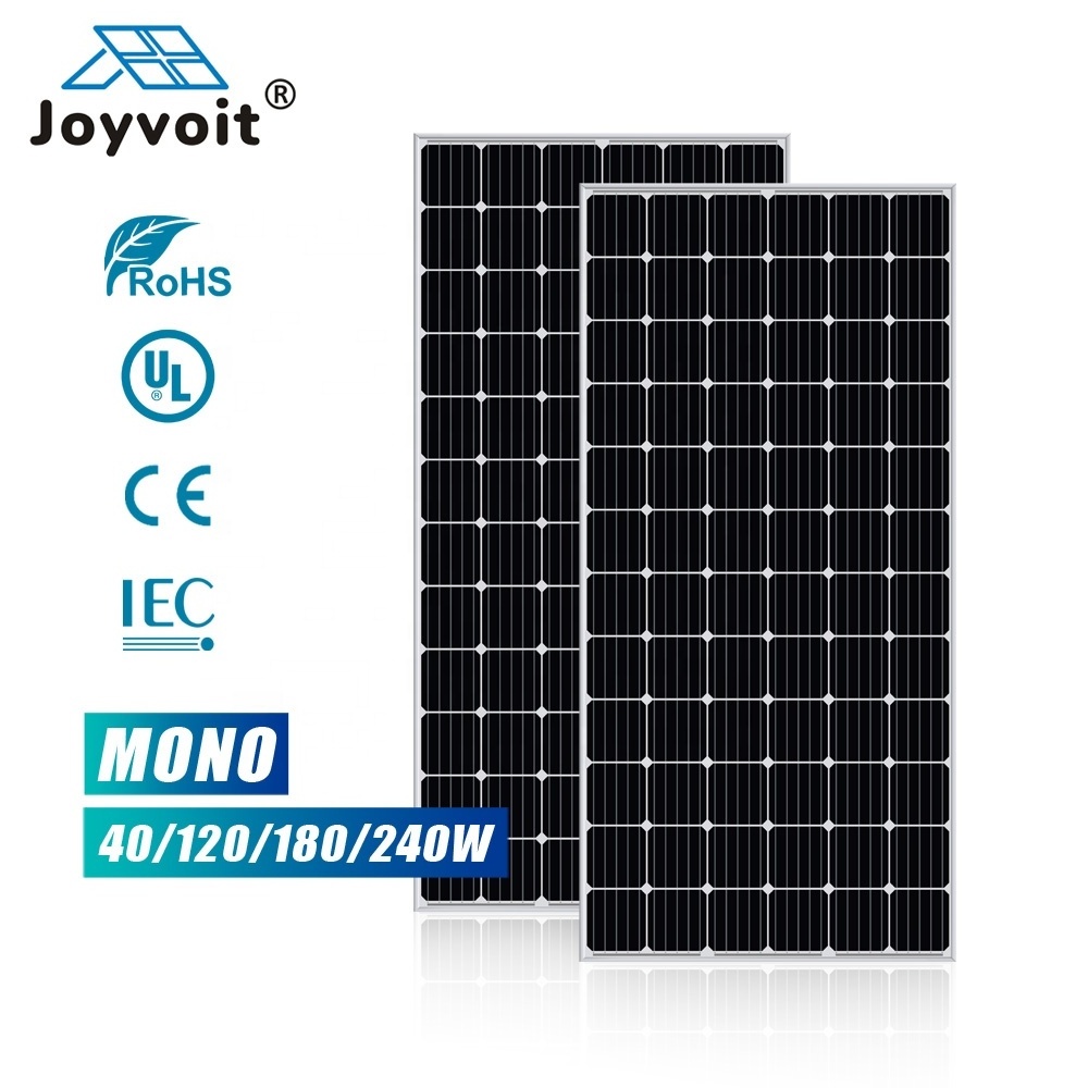 Top Quality Solar Photovoltaic Panels of Mono types panel 200W solar panel for residential energy storage system