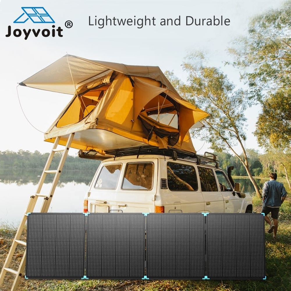 Portable Foldable Solar Panel Suitcase 400W Battery Mono Poly crystalline Solar Folding panels with IP67 protection