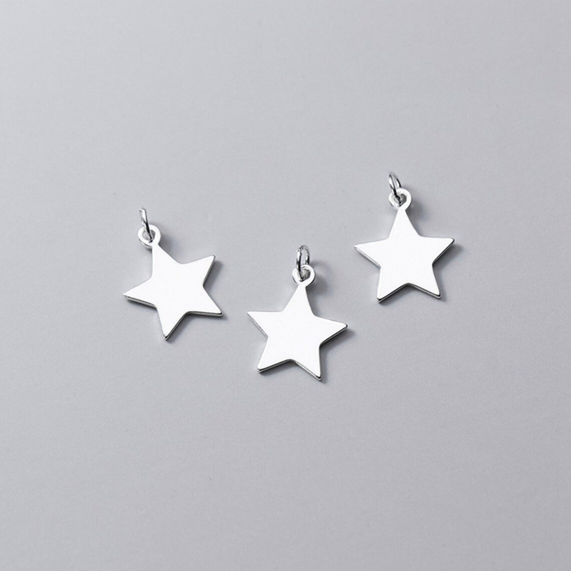 Wholesale High Quality 18k Gold Plated Tiny Star Charms For Necklaces Jewelry Making Stainless Steel Charms Pendant For Bracelet