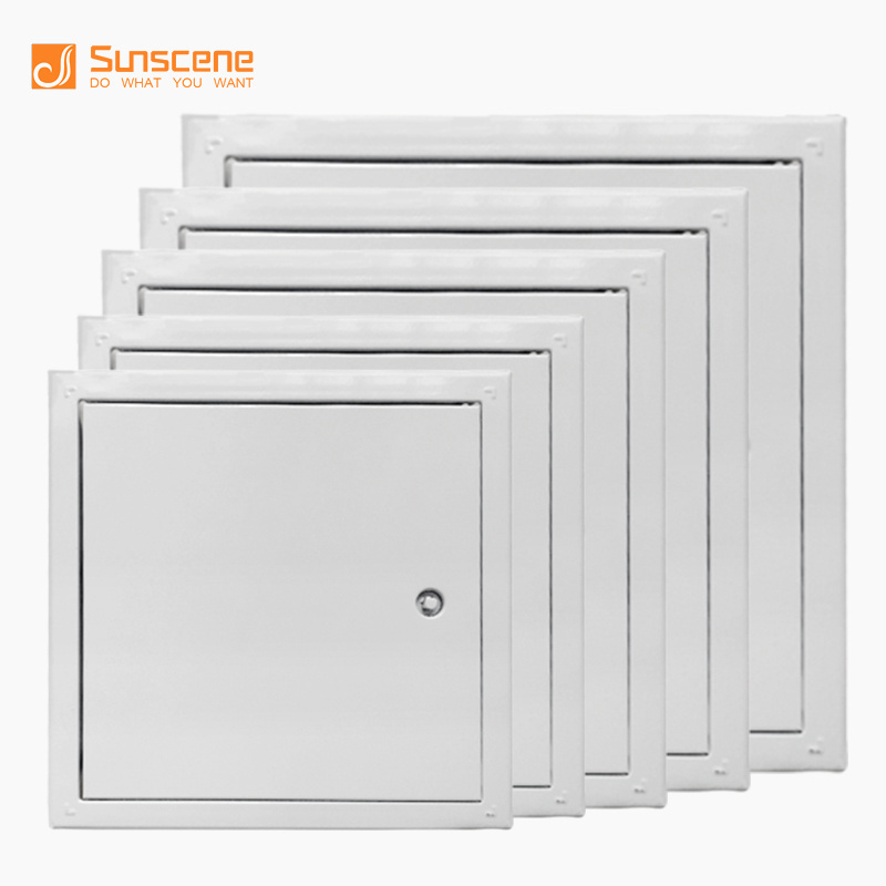 Concealed Frame Push Open Access Panel With Screw And Touch Latch